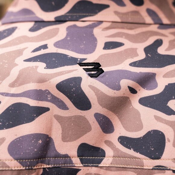 BURLEBO Performance Button Up - Gauge Camo - Picture 3 of 3